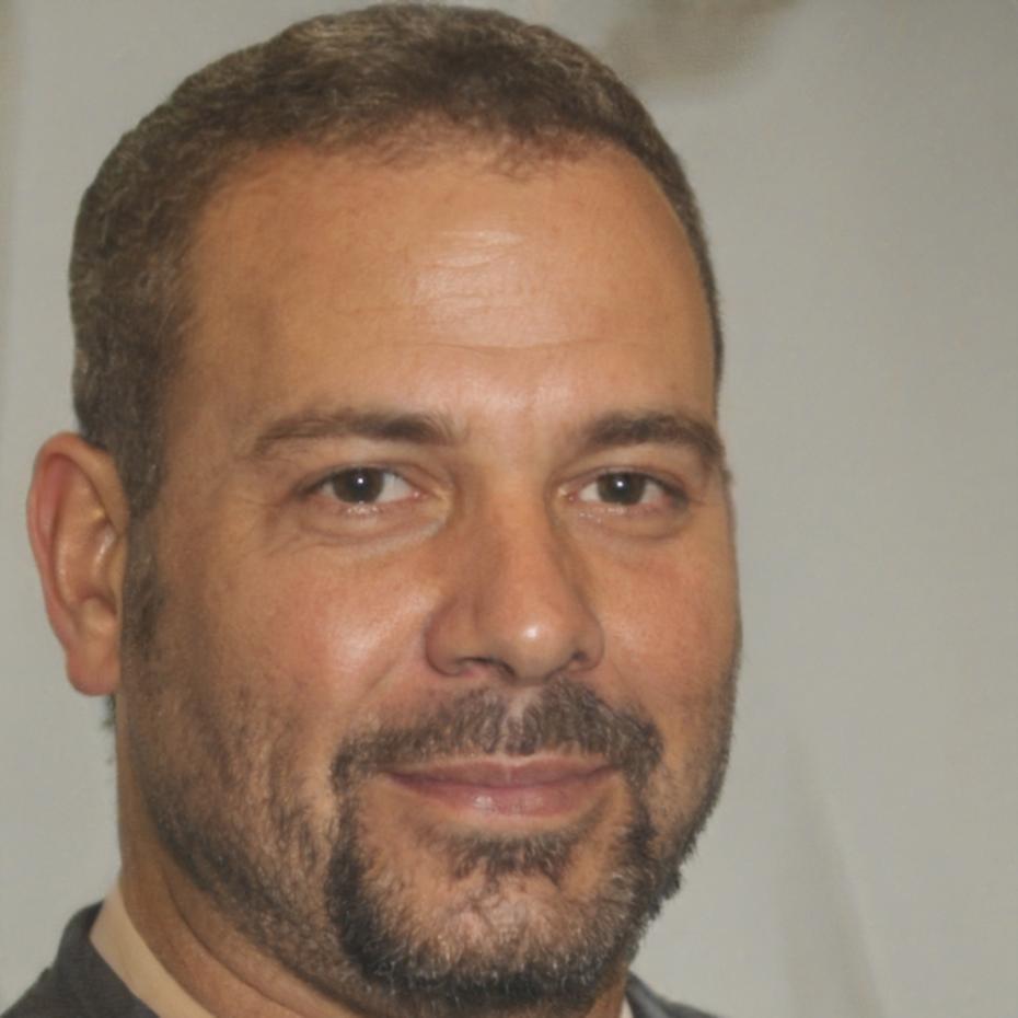Ritratto di Marco Bianchi, facilitatore linguistico specializzato in supporto comunicativo